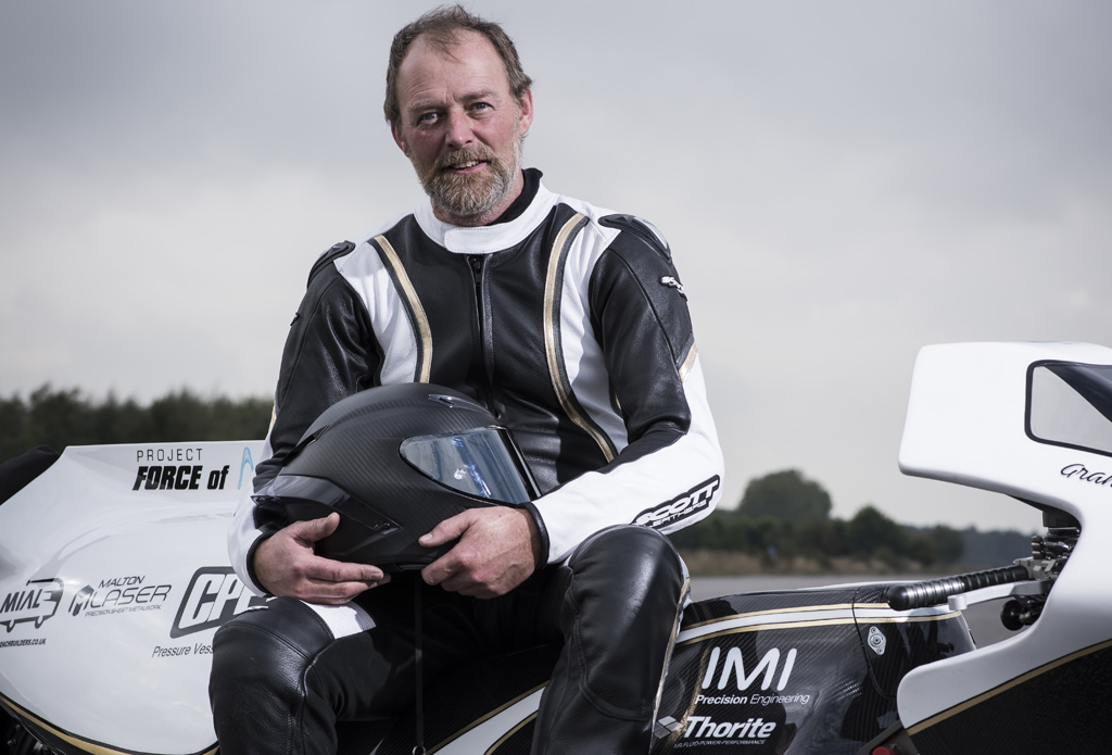 Graham Sykes Steam Rocket Bike