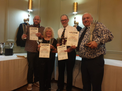 l-r: Jim Dickman, Diane Sykes, Graham Sykes, Bill Hudson